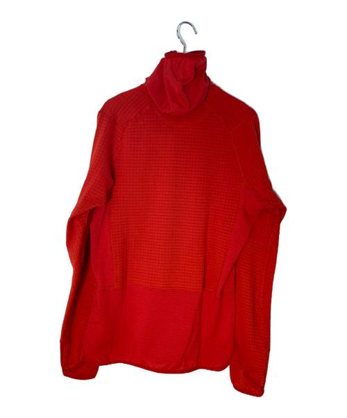 Patagonia（パタゴニア）Patagonia (パタゴニア) R1 プルオーバー フーディ レッド サイズ:Mの古着・服飾アイテム