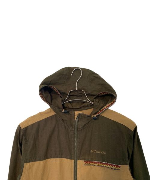 Columbia（コロンビア）Columbia (コロンビア) Columbia ジップジャケット ブラウン サイズ:Sの古着・服飾アイテム