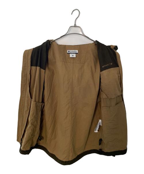 Columbia（コロンビア）Columbia (コロンビア) Columbia ジップジャケット ブラウン サイズ:Sの古着・服飾アイテム