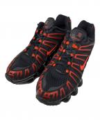 NIKEナイキ）の古着「NIKE SHOX TL スニーカー」｜ブラック×レッド