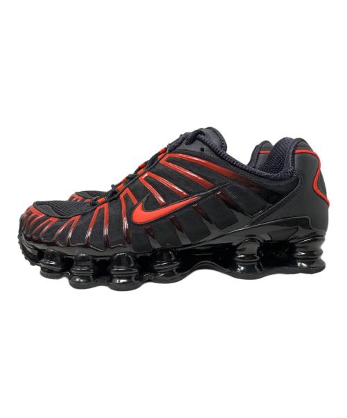 NIKE（ナイキ）NIKE (ナイキ) NIKE SHOX TL スニーカー ブラック×レッド サイズ:28.5cmの古着・服飾アイテム