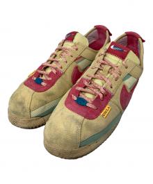 NIKE（ナイキ）の古着「UNION × Nike Cortez "Red/Beige"スニーカー」｜ベージュ×パープル
