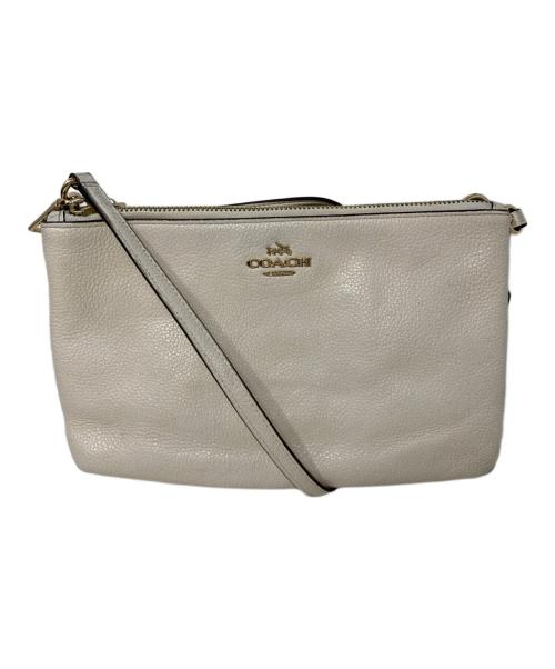 COACH（コーチ）COACH (コーチ) COACH ショルダーバッグ ホワイトの古着・服飾アイテム