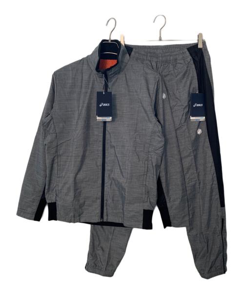 asics（アシックス）asics (アシックス) asics セットアップジャージ グレー サイズ:M 未使用品の古着・服飾アイテム