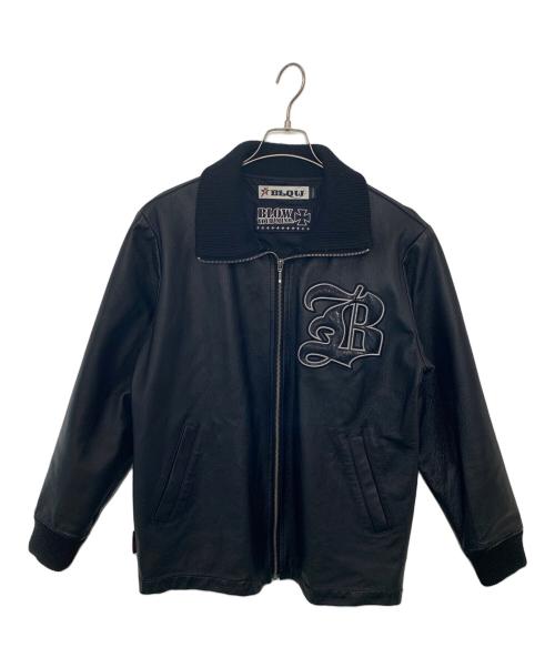 BLOW（ブロ）BLOW (ブロ) BLOW レザージャケット ブラック サイズ:Mの古着・服飾アイテム