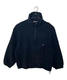 Oblada（オブラダ）の古着「oblada WOOL FLEECE TOPS」｜ブラック