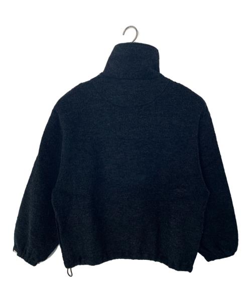 Oblada（オブラダ）oblada (オブラダ) oblada WOOL FLEECE TOPS ブラック サイズ:Freeの古着・服飾アイテム