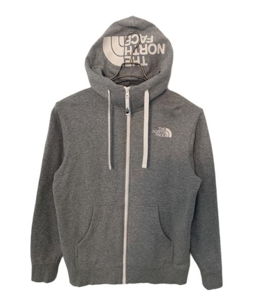 THE NORTH FACE（ザ ノース フェイス）THE NORTH FACE (ザ ノース フェイス) THE NORTH FACE リアビュー フルジップ スウェットパーカー ライトグレー サイズ:Mの古着・服飾アイテム
