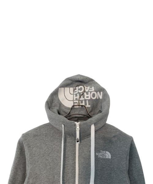 THE NORTH FACE（ザ ノース フェイス）THE NORTH FACE (ザ ノース フェイス) THE NORTH FACE リアビュー フルジップ スウェットパーカー ライトグレー サイズ:Mの古着・服飾アイテム