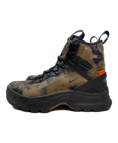 NIKE ACG（ナイキエーシージー）NIKE ACG (ナイキエーシージー) NIKE ACG Zoom Gaiadome GORE-TEX ブーツ ブラウン×ブラック サイズ:25.5cmの古着・服飾アイテム
