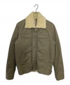 DIESELディーゼル）の古着「DIESEL 内ボアジャケット」｜カーキ