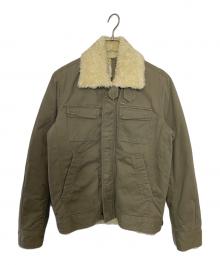 DIESEL（ディーゼル）の古着「DIESEL 内ボアジャケット」｜カーキ