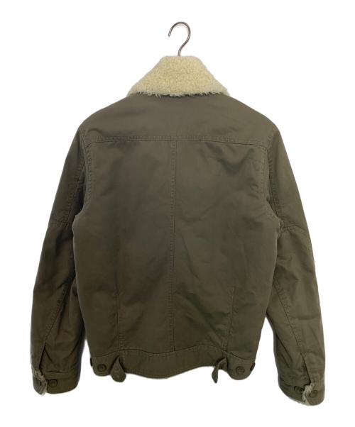 DIESEL（ディーゼル）DIESEL (ディーゼル) DIESEL 内ボアジャケット カーキ サイズ:Mの古着・服飾アイテム