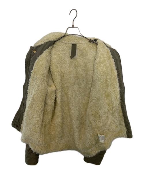 DIESEL（ディーゼル）DIESEL (ディーゼル) DIESEL 内ボアジャケット カーキ サイズ:Mの古着・服飾アイテム