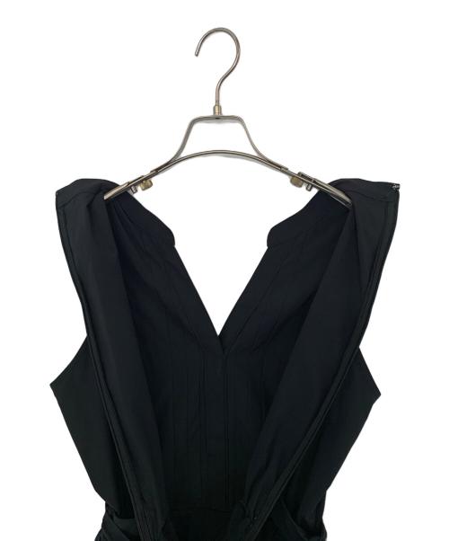 Snidel（スナイデル）Snidel (スナイデル) Snidel ノースリーブワンピース ブラック サイズ:1の古着・服飾アイテム