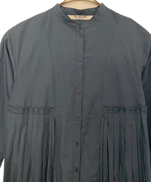 RAY BEAMS（レイ ビームス）RAY BEAMS (レイ ビームス) RAY BEAMS 長袖ワンピース ブルー サイズ:Freeの古着・服飾アイテム