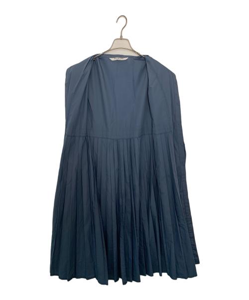 RAY BEAMS（レイ ビームス）RAY BEAMS (レイ ビームス) RAY BEAMS 長袖ワンピース ブルー サイズ:Freeの古着・服飾アイテム