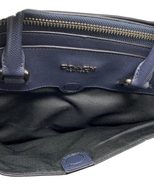 COACH（コーチ）COACH (コーチ) COACH ビジネスバッグ ネイビーの古着・服飾アイテム