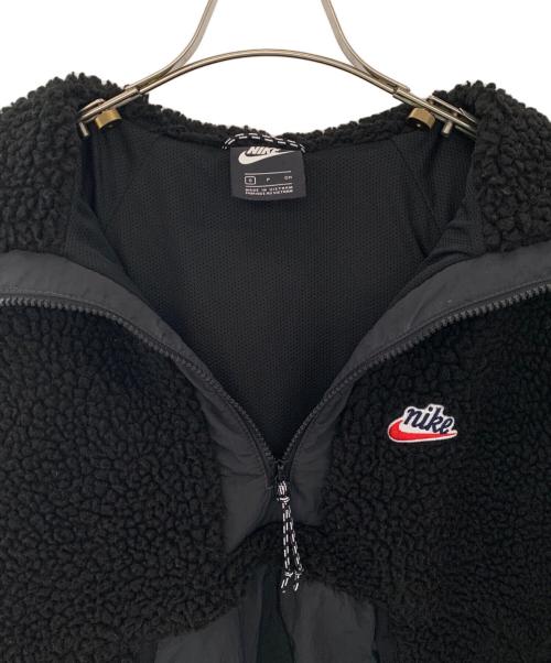 NIKE（ナイキ）NIKE (ナイキ) NIKE ボアジャケット ブラック サイズ:Sの古着・服飾アイテム