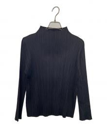 PLEATS PLEASE（プリーツプリーズ）の古着「PLEATS PLEASE 長袖カットソー」｜グレー
