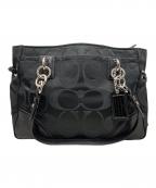 COACHコーチ）の古着「COACH トートバッグ」｜ブラック