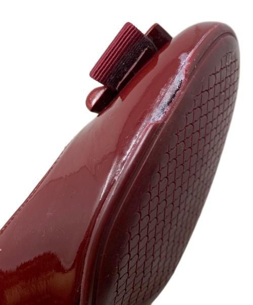 Salvatore Ferragamo（サルヴァトーレ フェラガモ）Salvatore Ferragamo (サルヴァトーレ フェラガモ) Salvatore Ferragamo パンプス レッド サイズ:6の古着・服飾アイテム
