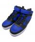 NIKE（ナイキ）の古着「NIKE Court Borough Mid 2 ハイカットスニーカー」｜ブルー×ブラック