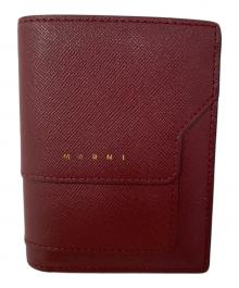 MARNI（マルニ）の古着「MARNI 2つ折り財布」｜パープル