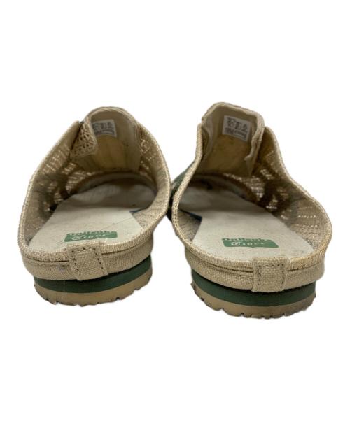 Onitsuka Tiger（オニツカタイガー）Onitsuka Tiger (オニツカタイガー) Onitsuka Tiger MEXICO 66 SABOT サンダル ベージュ×グリーン サイズ:26.5cmの古着・服飾アイテム