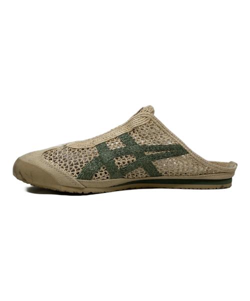 Onitsuka Tiger（オニツカタイガー）Onitsuka Tiger (オニツカタイガー) Onitsuka Tiger MEXICO 66 SABOT サンダル ベージュ×グリーン サイズ:26.5cmの古着・服飾アイテム
