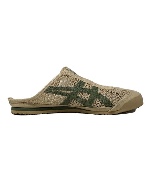 Onitsuka Tiger（オニツカタイガー）Onitsuka Tiger (オニツカタイガー) Onitsuka Tiger MEXICO 66 SABOT サンダル ベージュ×グリーン サイズ:26.5cmの古着・服飾アイテム