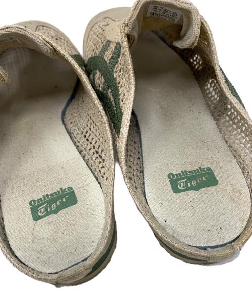 Onitsuka Tiger（オニツカタイガー）Onitsuka Tiger (オニツカタイガー) Onitsuka Tiger MEXICO 66 SABOT サンダル ベージュ×グリーン サイズ:26.5cmの古着・服飾アイテム