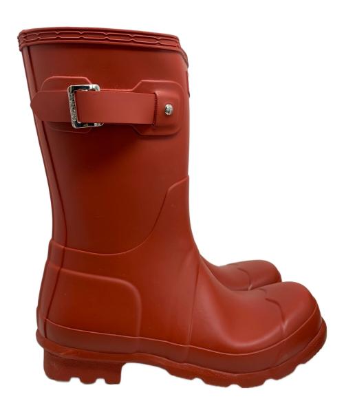 HUNTER（ハンター）HUNTER (ハンター) HUNTER レインブーツ レッド サイズ:25.5cmの古着・服飾アイテム