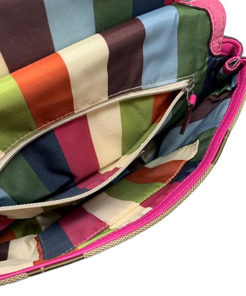 COACH（コーチ）COACH (コーチ) COACH シグネチャー 2WAYショルダーバッグ ショッキングピンクの古着・服飾アイテム