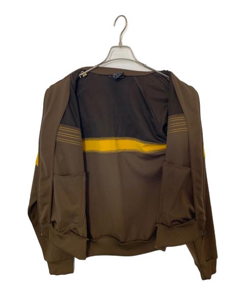 adidas（アディダス）adidas (アディダス) adidas 00S トラックジャケット ブラウン×イエロー サイズ:Mの古着・服飾アイテム