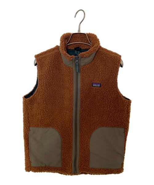 Patagonia（パタゴニア）Patagonia (パタゴニア) Patagonia Kids Retro-X Vest ブラウン サイズ:XLの古着・服飾アイテム