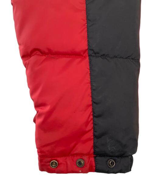 WOOLRICH（ウールリッチ）WOOLRICH (ウールリッチ) WOOLRICH ダウンジャケット レッド×ブラック サイズ:Mの古着・服飾アイテム