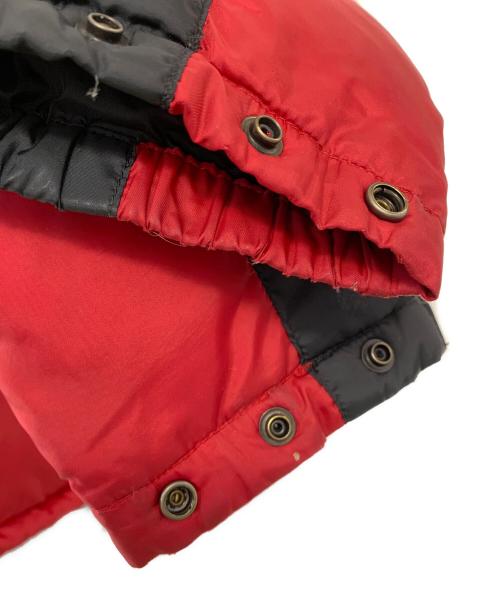 WOOLRICH（ウールリッチ）WOOLRICH (ウールリッチ) WOOLRICH ダウンジャケット レッド×ブラック サイズ:Mの古着・服飾アイテム
