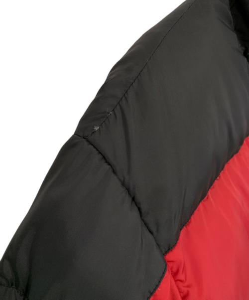 WOOLRICH（ウールリッチ）WOOLRICH (ウールリッチ) WOOLRICH ダウンジャケット レッド×ブラック サイズ:Mの古着・服飾アイテム