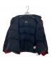 中古・古着 WOOLRICH (ウールリッチ) WOOLRICH ダウンジャケット レッド×ブラック サイズ:M：5000円