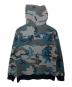 X-LARGE (エクストララージ) X-LARGE ジップパーカー グレー×ブルー×ブラック サイズ:M：5000円