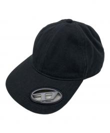 DIESEL（ディーゼル）の古着「DIESEL C-Plak キャップ」｜ブラック