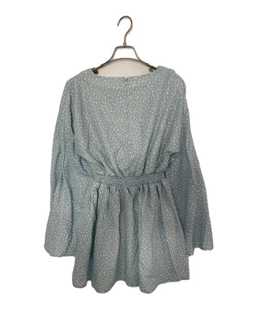 darich（ダーリッチ）Darich (ダーリッチ) Darich 長袖ブラウス スカイブルー サイズ:Free 未使用品の古着・服飾アイテム