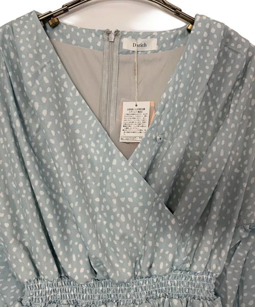 darich（ダーリッチ）Darich (ダーリッチ) Darich 長袖ブラウス スカイブルー サイズ:Free 未使用品の古着・服飾アイテム