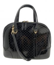 GUCCI（グッチ）の古着「GUCCI 2WAYショルダーバッグ」｜ブラック