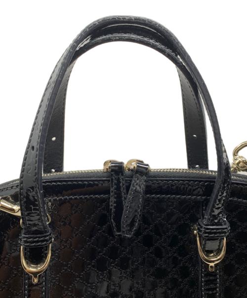 GUCCI（グッチ）GUCCI (グッチ) GUCCI 2WAYショルダーバッグ ブラックの古着・服飾アイテム