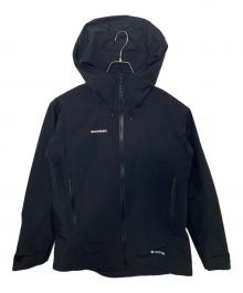 MAMMUT（マムート）の古着「MAMMUT Ayako Pro 2.0 HS Hooded Jacket AF Women マウンテンパーカー」｜ブラック