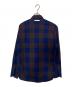 OAMC (オーエーエムシー) OAMC 長袖シャツ ネイビー×ブラウン サイズ:S：8000円