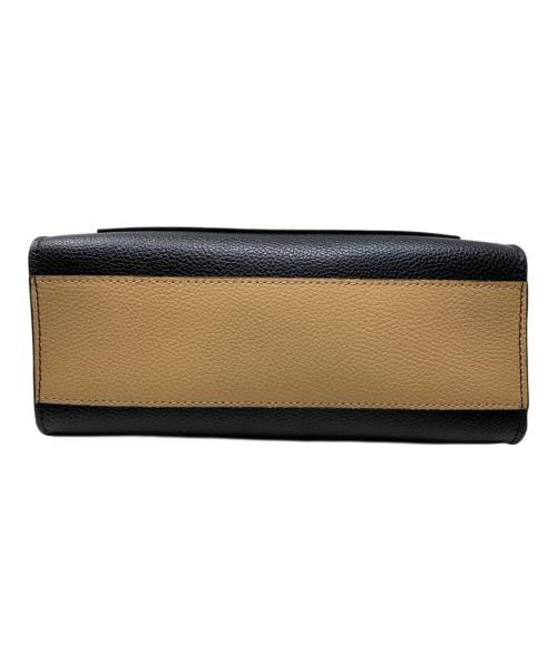 MARC JACOBS（マークジェイコブス）MARC JACOBS (マークジェイコブス) MARC JACOBS 2WAYショルダーバッグ ベージュ×ブラックの古着・服飾アイテム