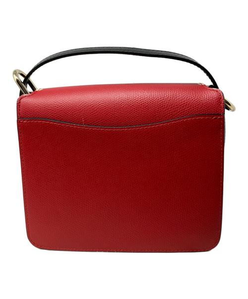 FURLA（フルラ）FURLA (フルラ) FURLA ショルダーバッグ レッド×ベージュの古着・服飾アイテム